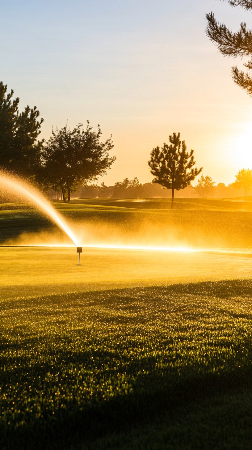 a group of people standing around a table filled with plants