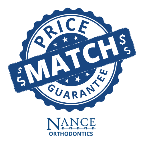 We match prices with other orthodontists.