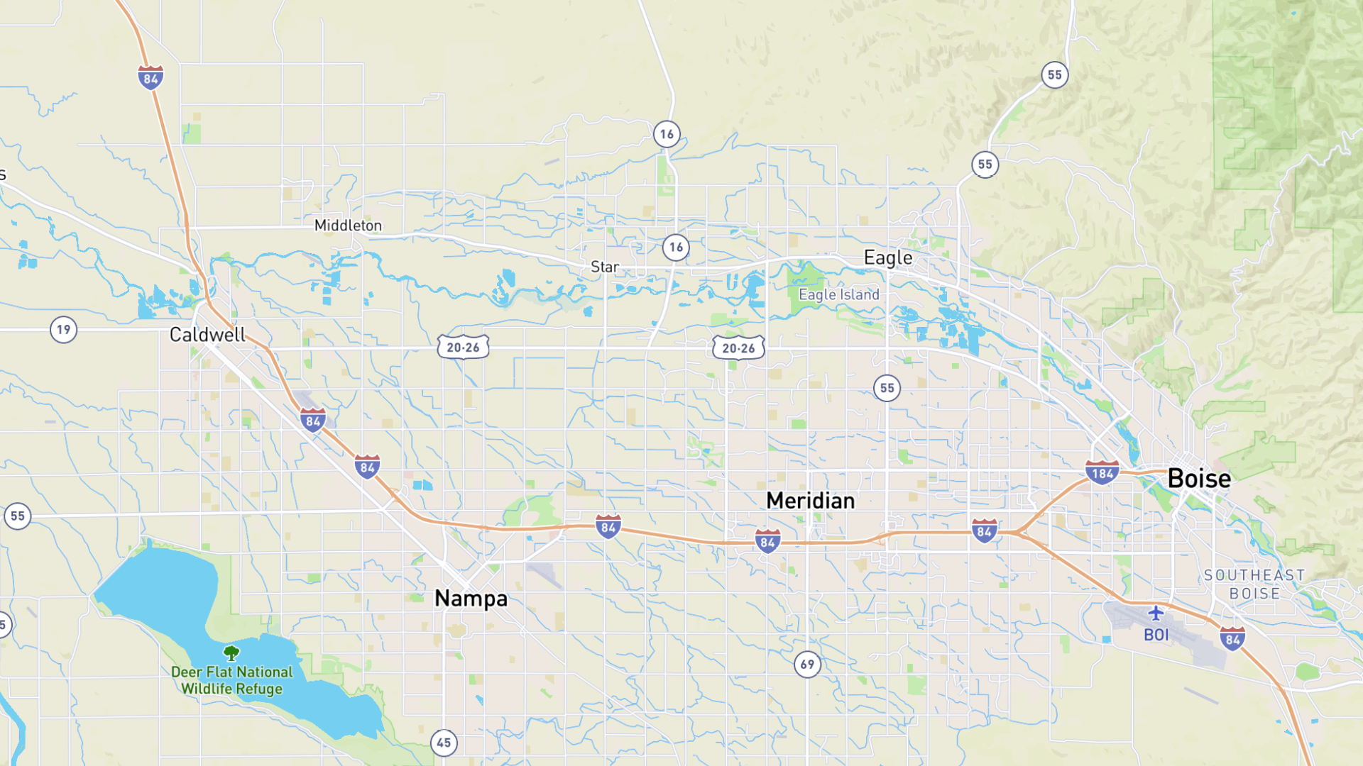 Treasure Valley Cities Treasure Valley Cities