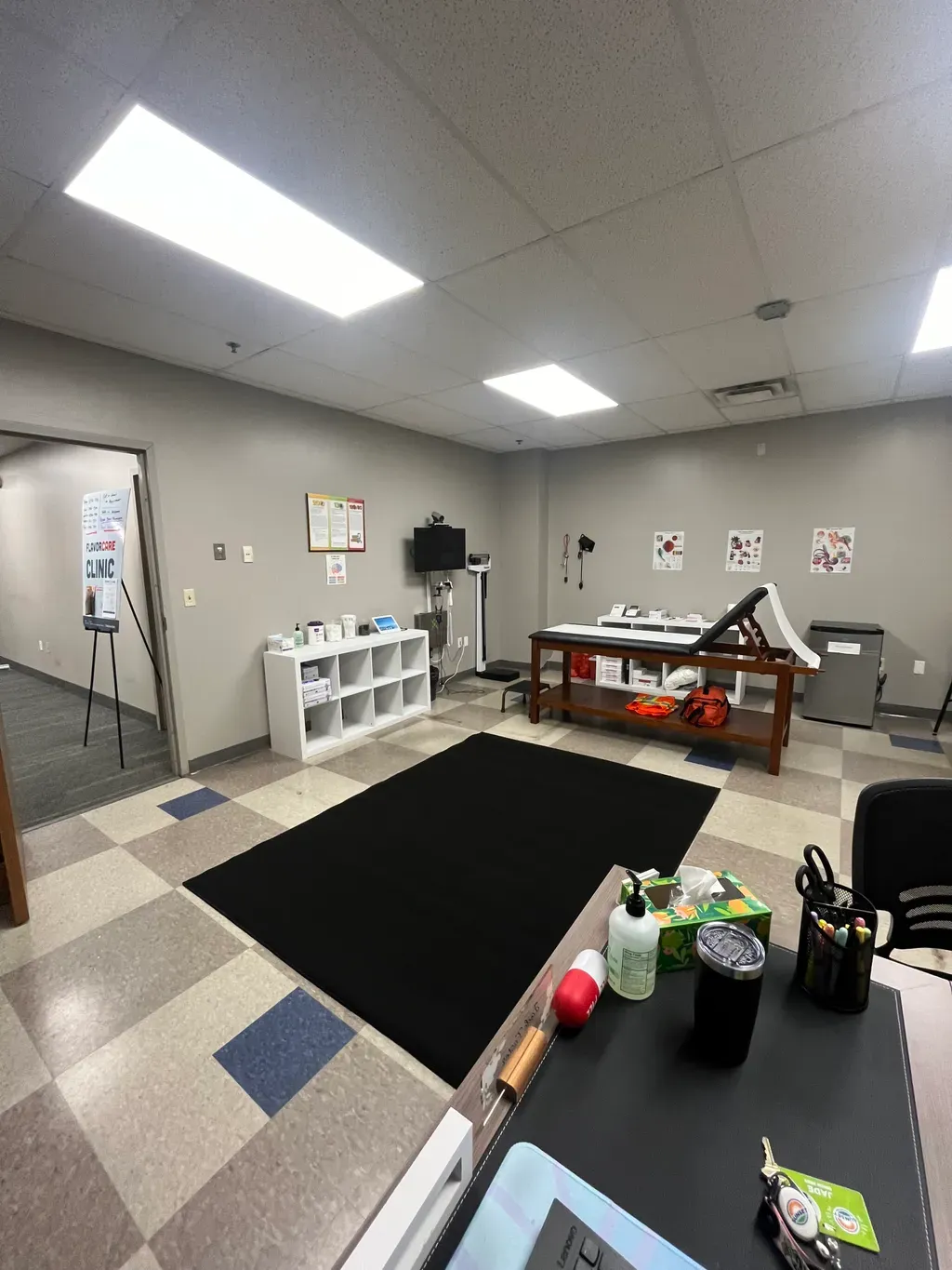 Full onsite treatment room