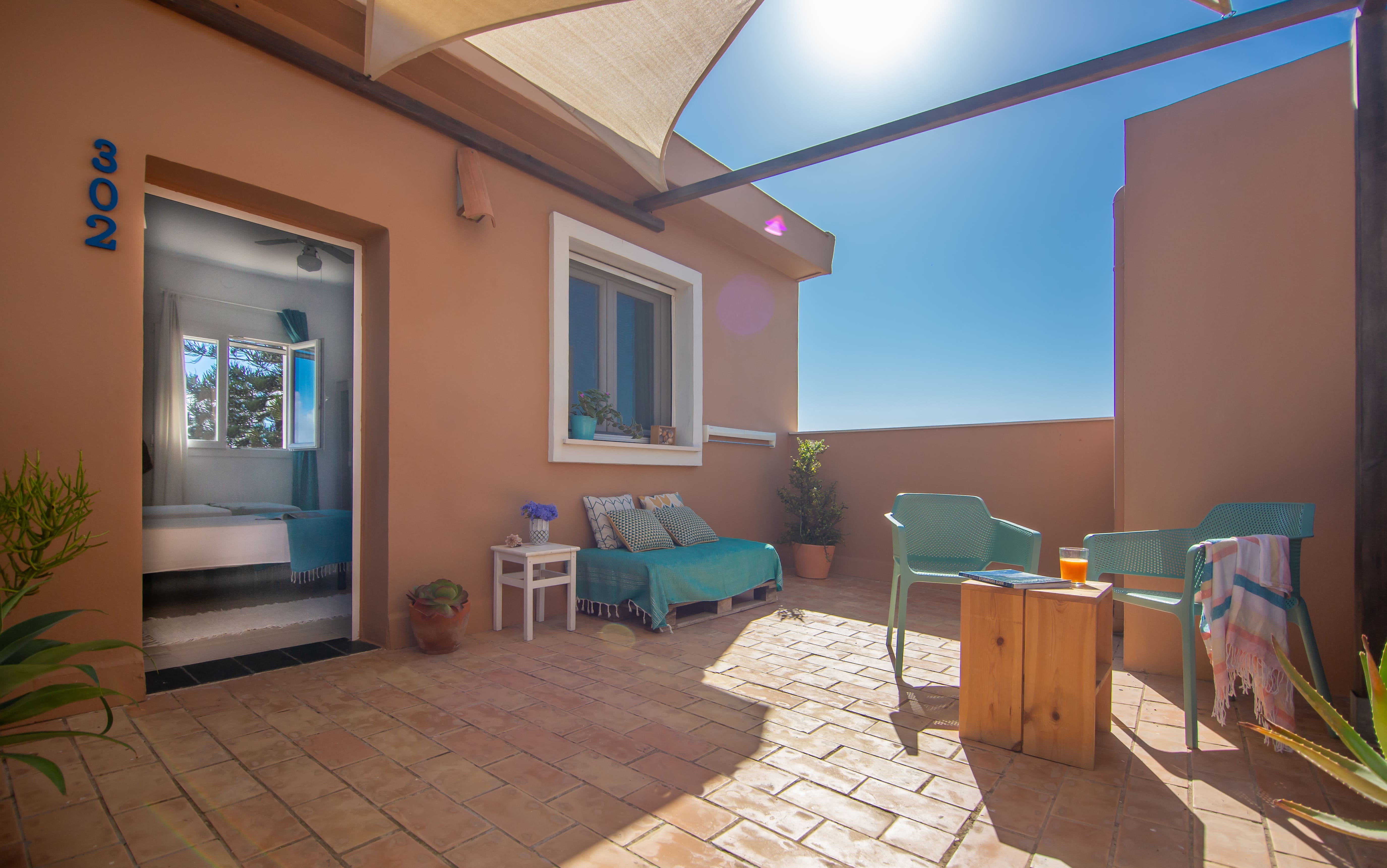 Terraza habitación