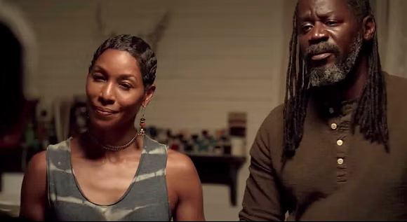 Warren Snipe featuring in the Walking Dead tv show