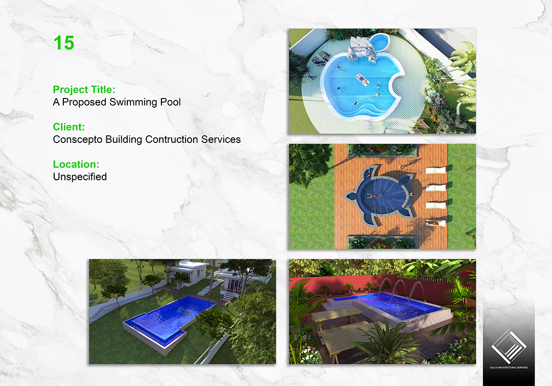 Proposed Swimming Pool Project - architecture Cebu