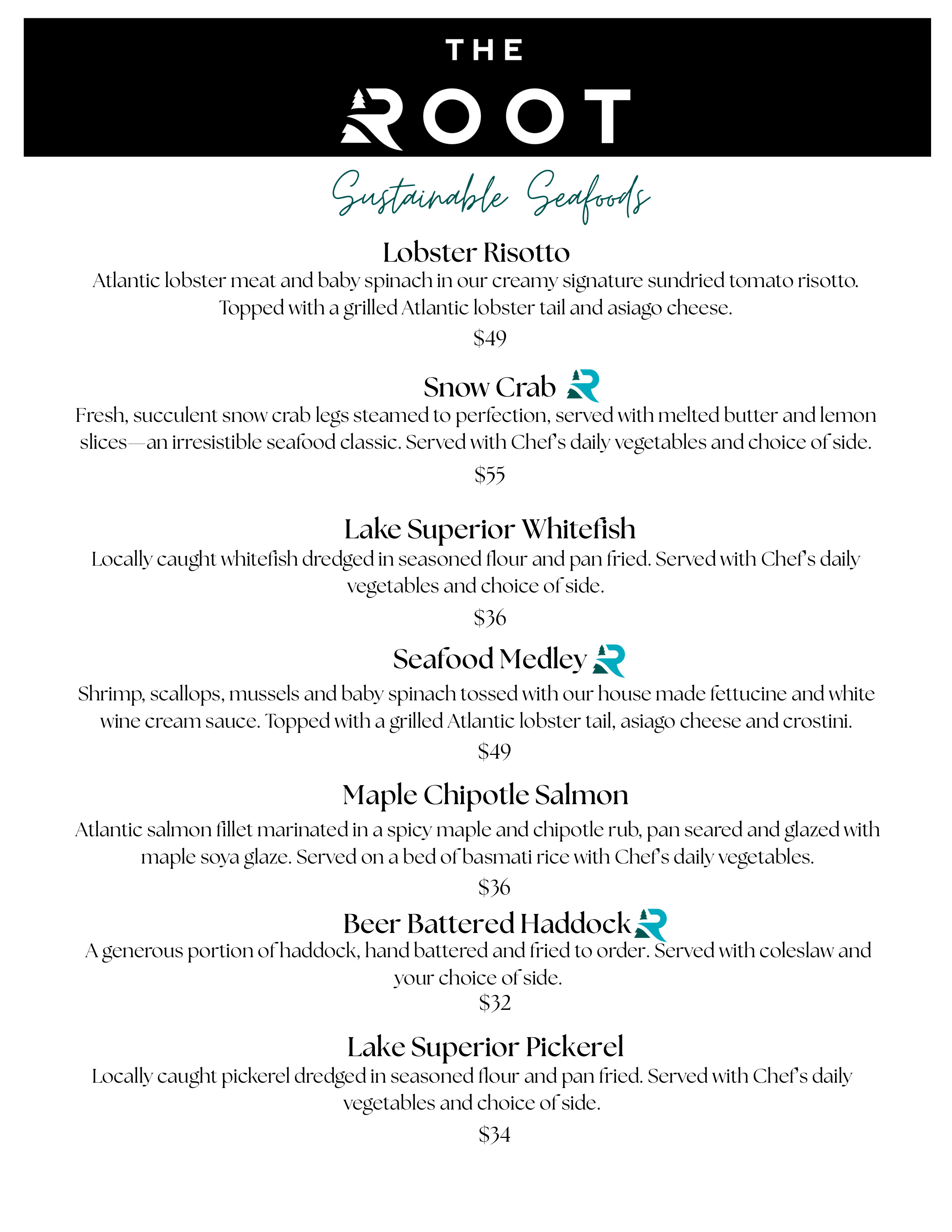 Sault Ontario Appetizer & Salad Menu