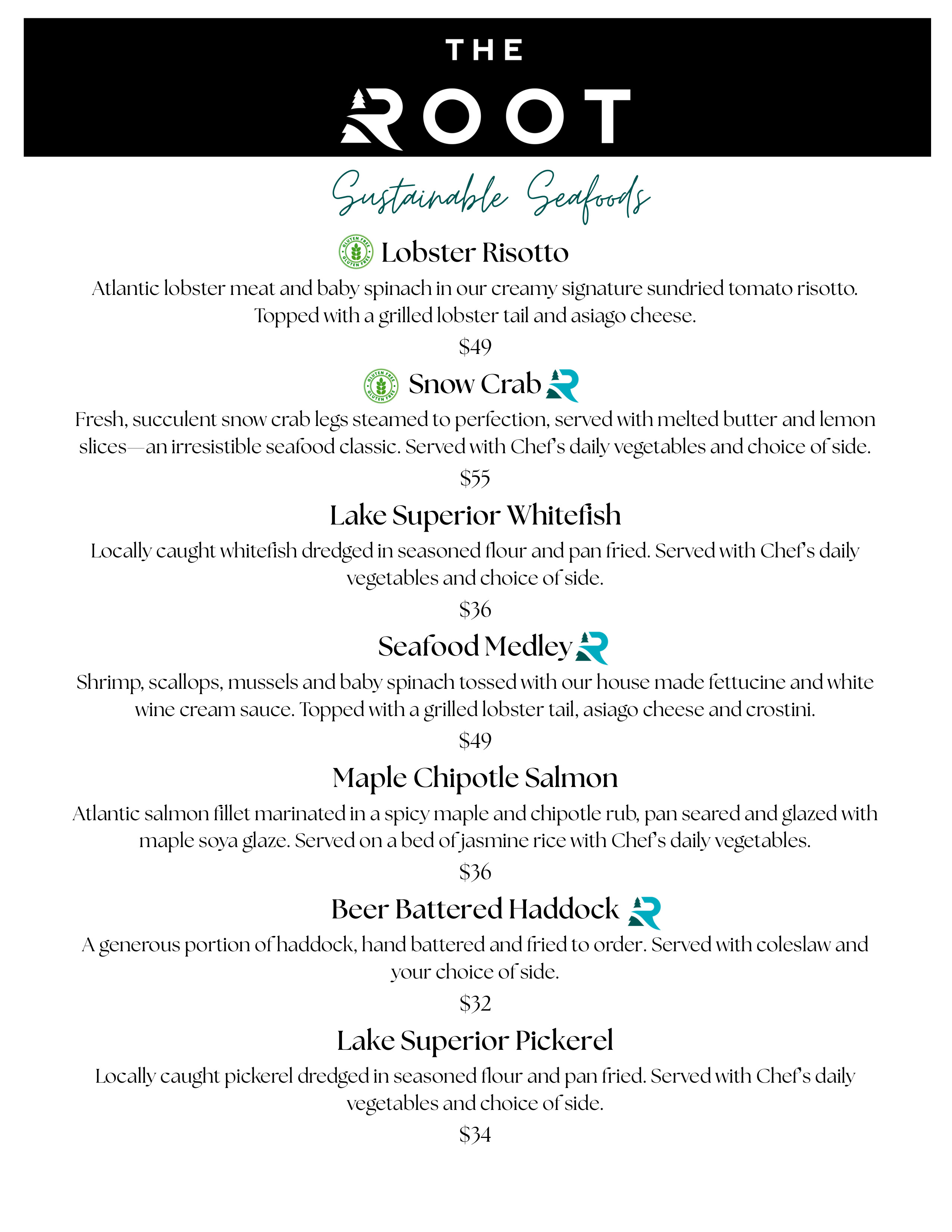 Sault Ontario Appetizer & Salad Menu