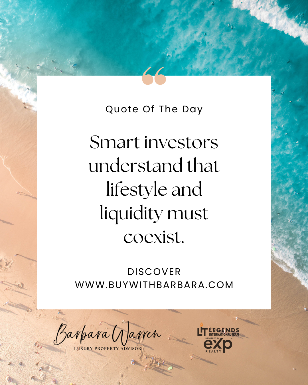 Barbara a Warren Caribbean nexus quote of the day Punta Cana Barbara a Warren Caribbean nexus quote of the day Punta Cana