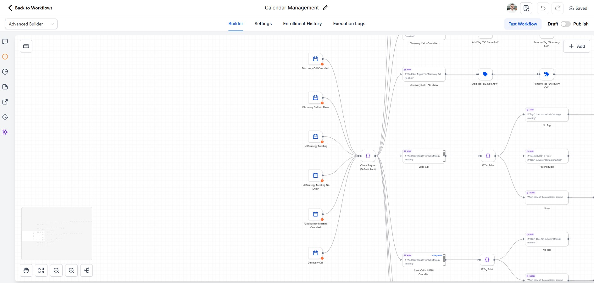 Automation Workflow Builder