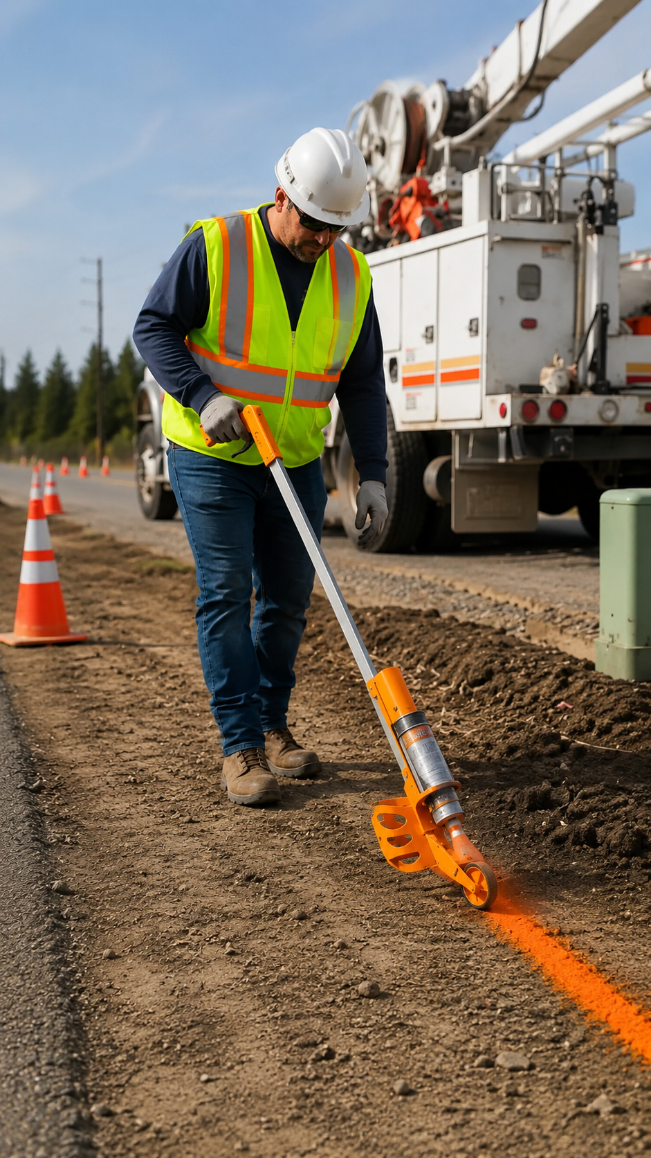 Utility Line Marking