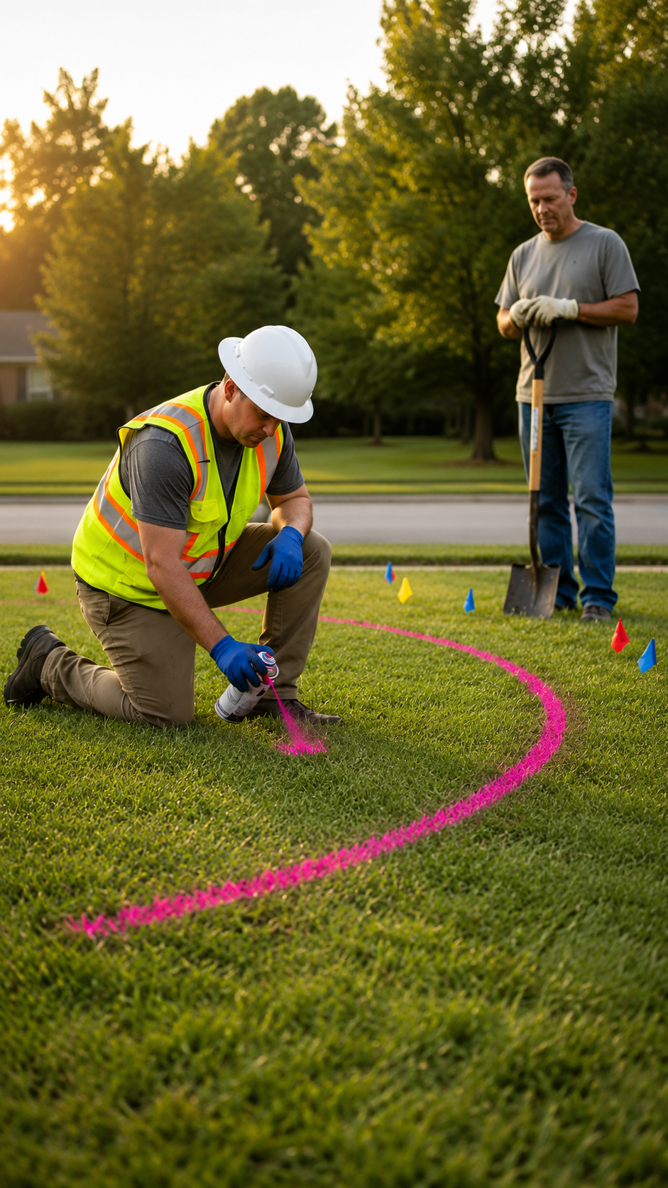 West Valley City Utility Line Marking