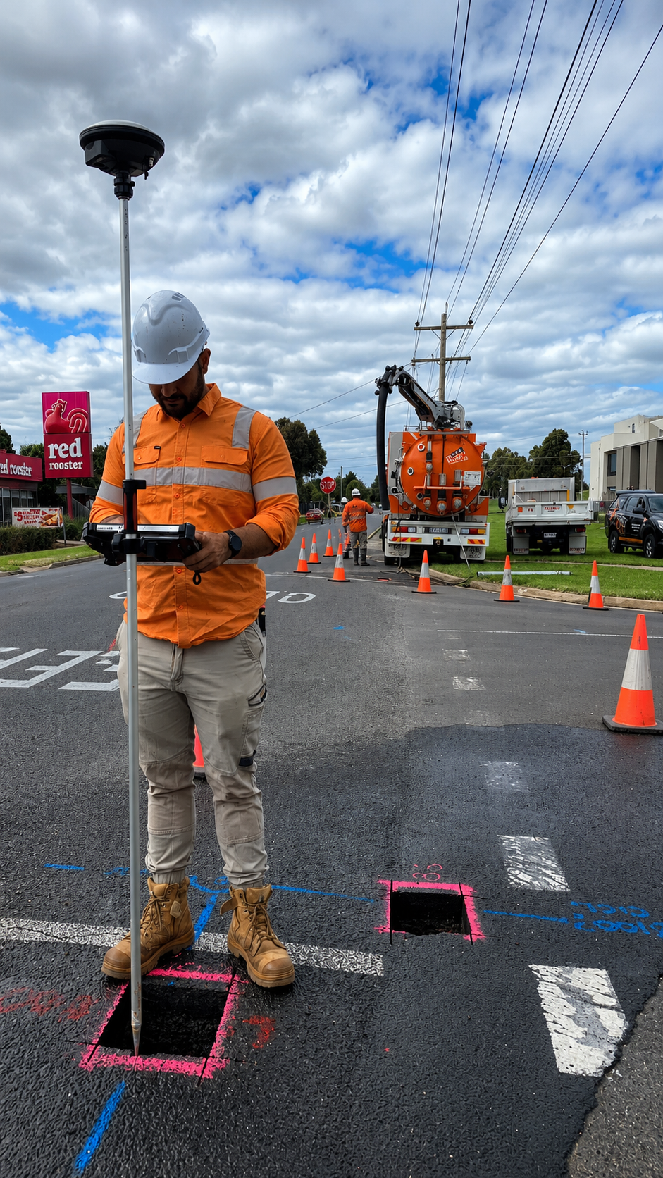  Utility Line Marking