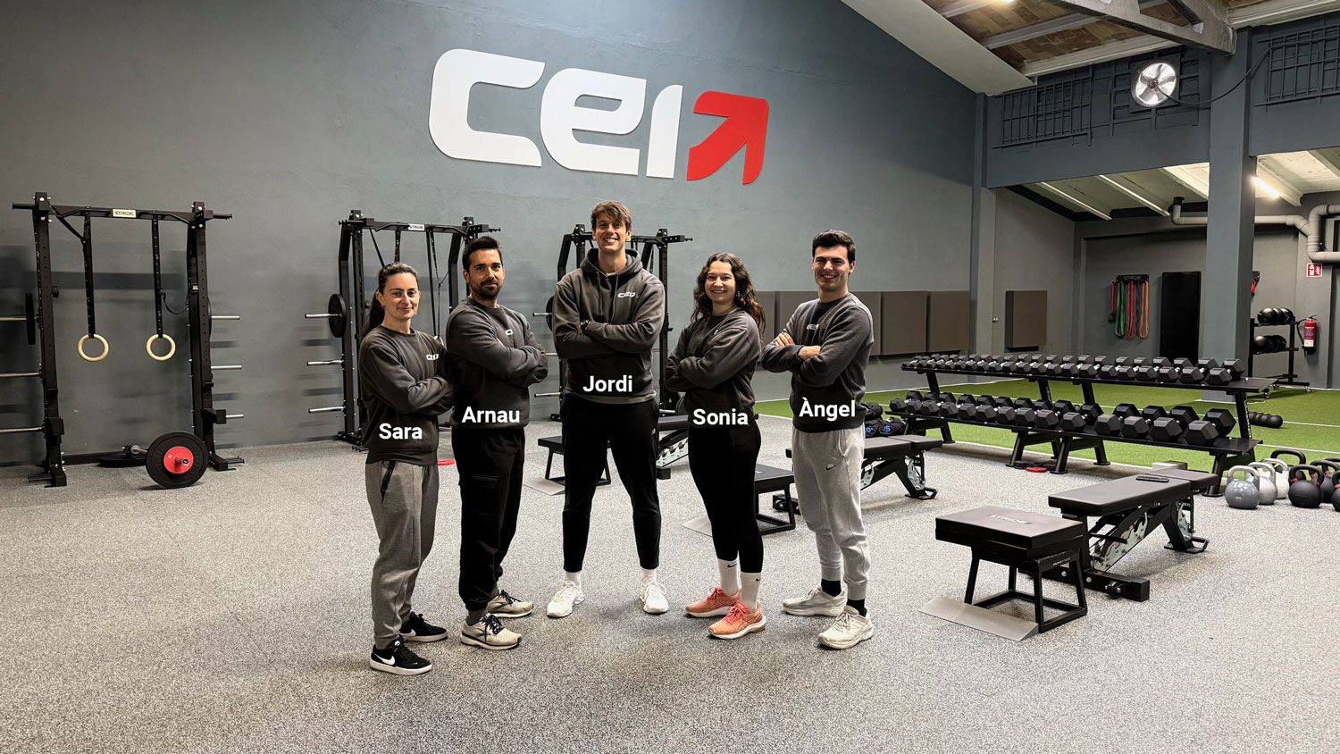 Jordi i Arnau, entrenadors personals certificats del CEI Girona