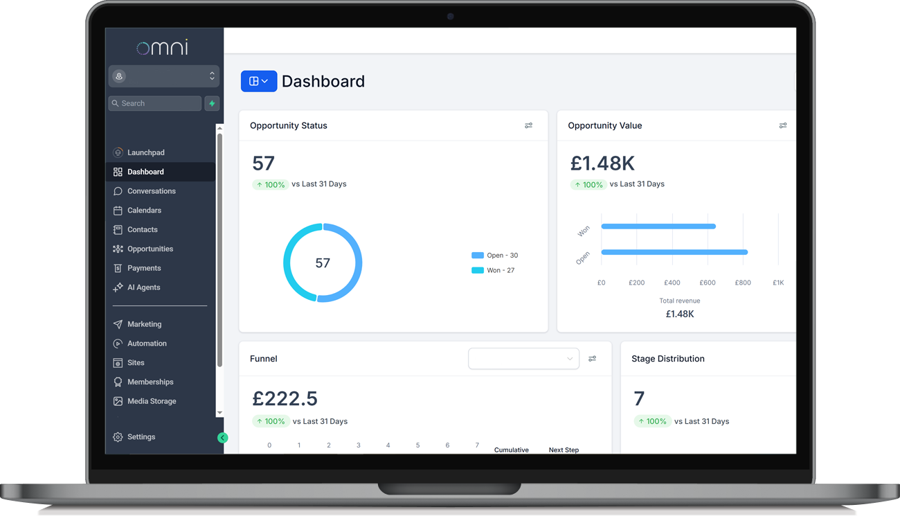 Omni CRM Cheap marketing and sales platform for small businesses
