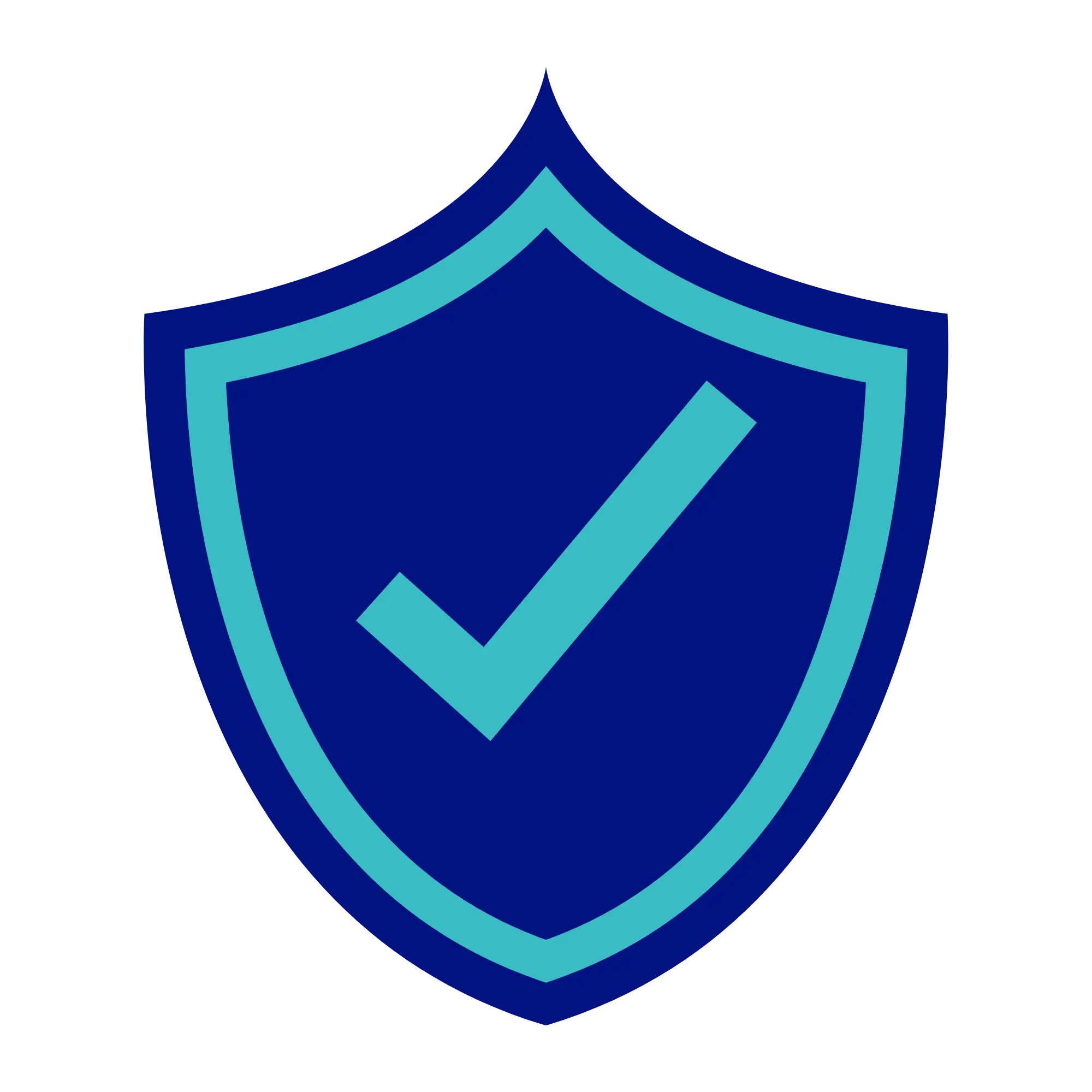 A shield with a checkmark icon depicting Cyber and Identity protection as a home insurance coverage option.