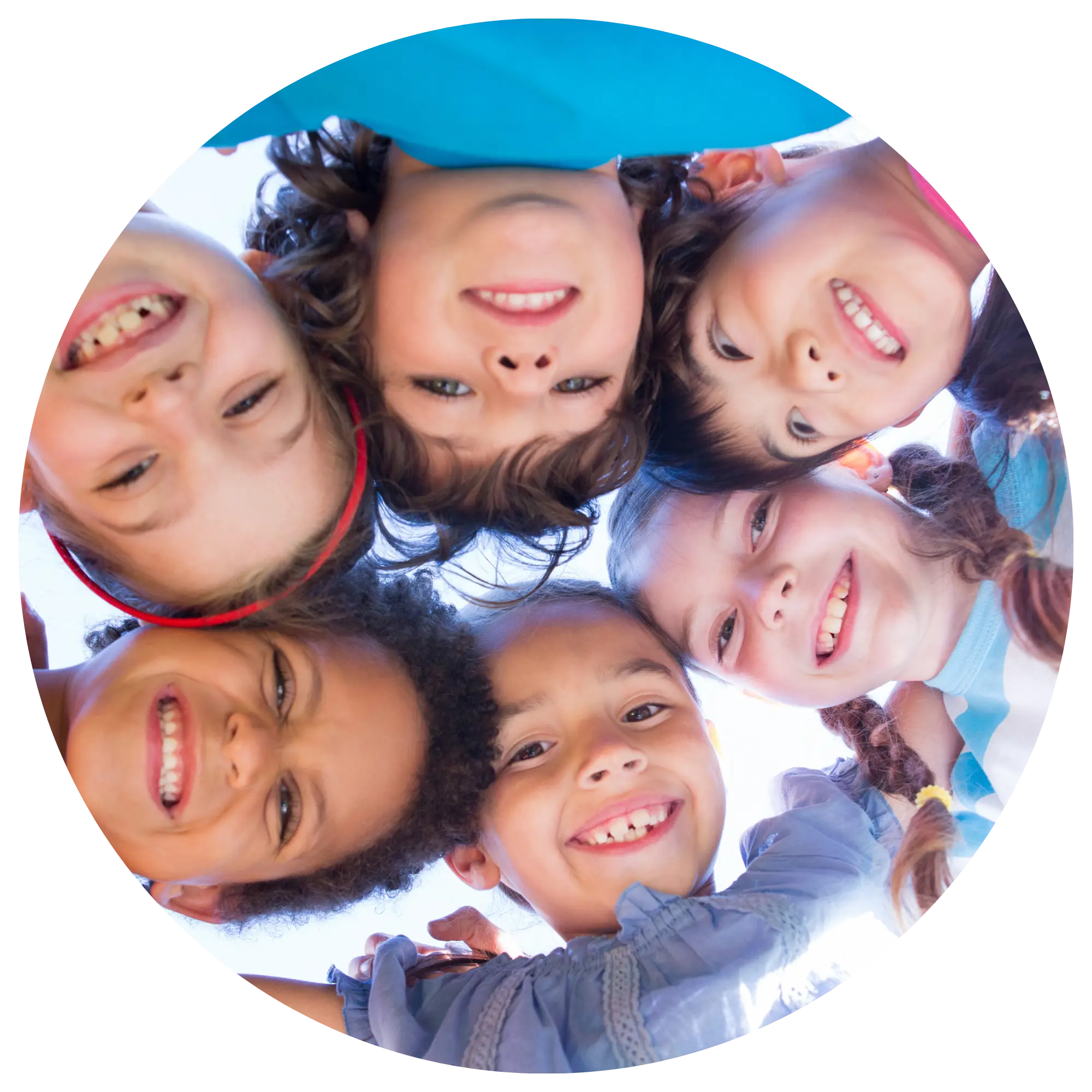 Children playing, representing life insurance for raising a family.