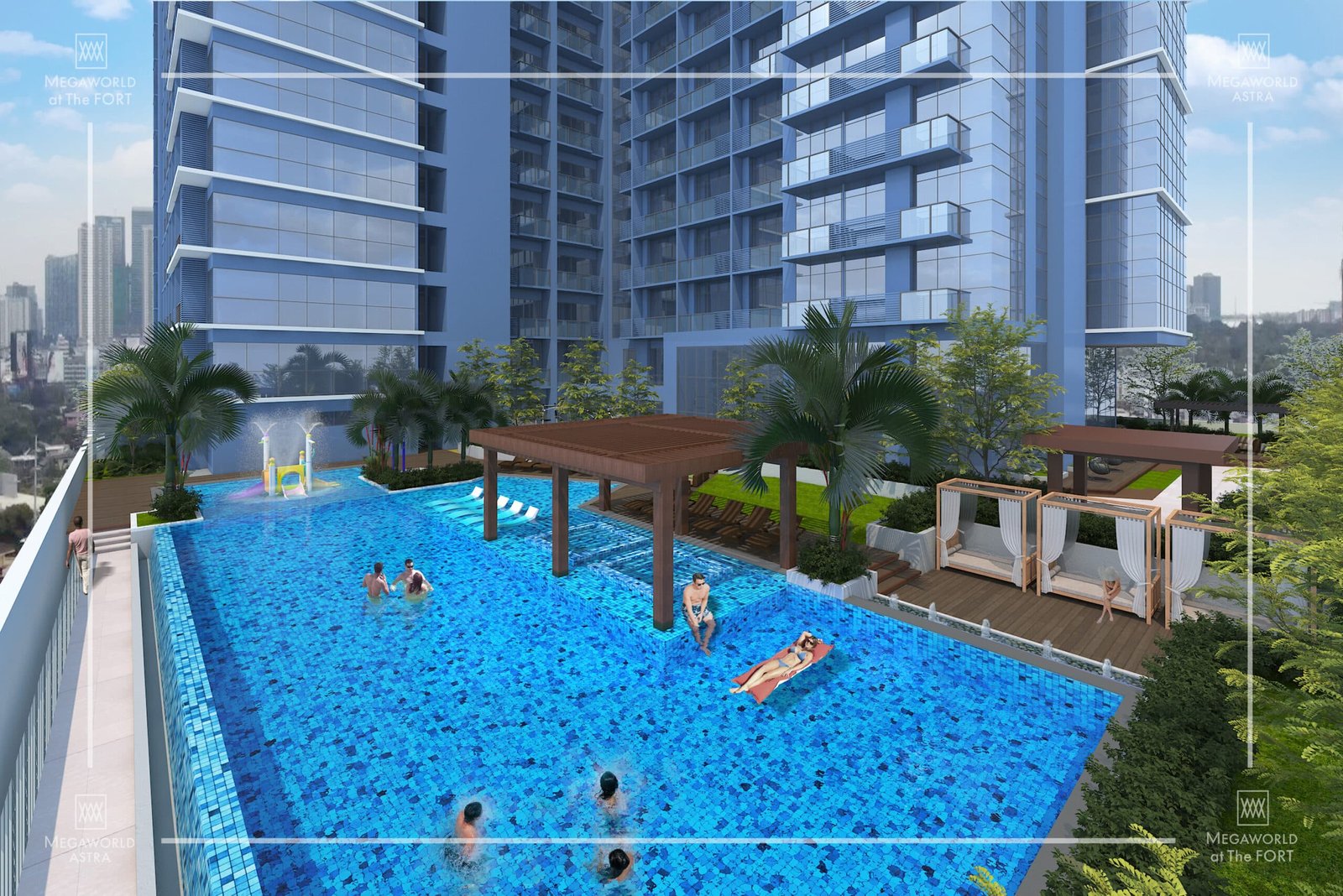 Aerial Pool