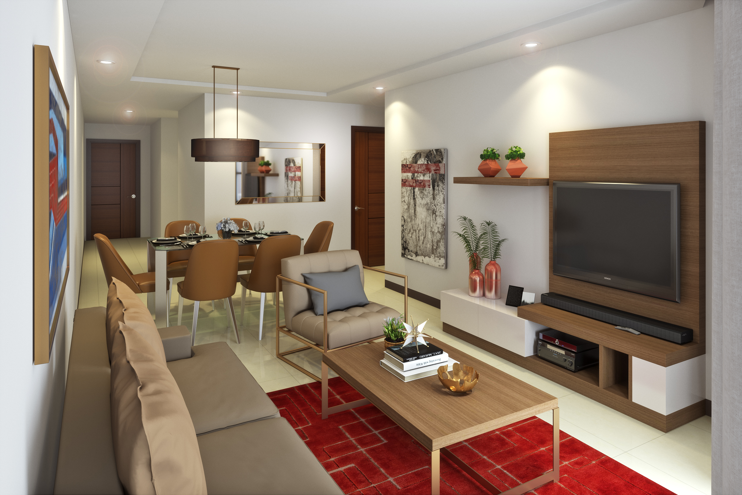 2-Bedroom — Living/Dining