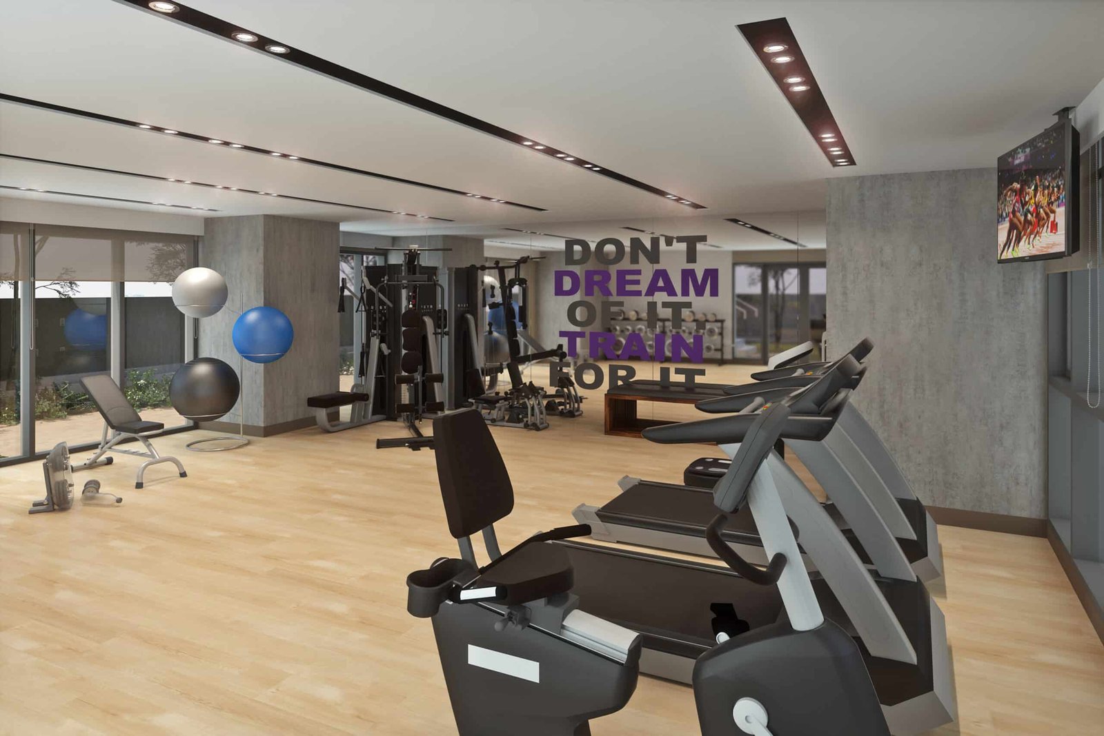 Fitness gym amenity, Uptown Arts Residence BGC