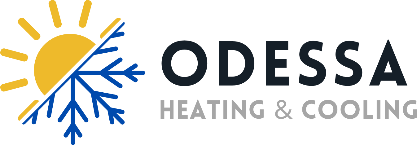 Odessa Heating & Cooling Black Logo