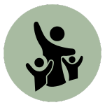 Image of The Law Offices of Lakisha N. Dean, LLC logo depicting family law services like divorce and custody support.