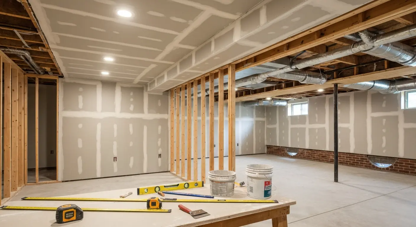 Basement finishing