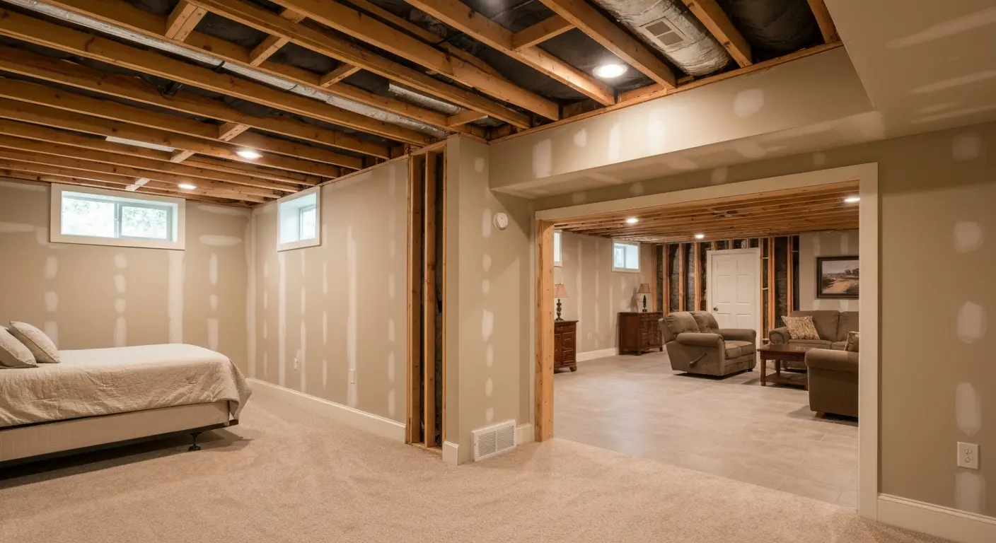 Basement finishing