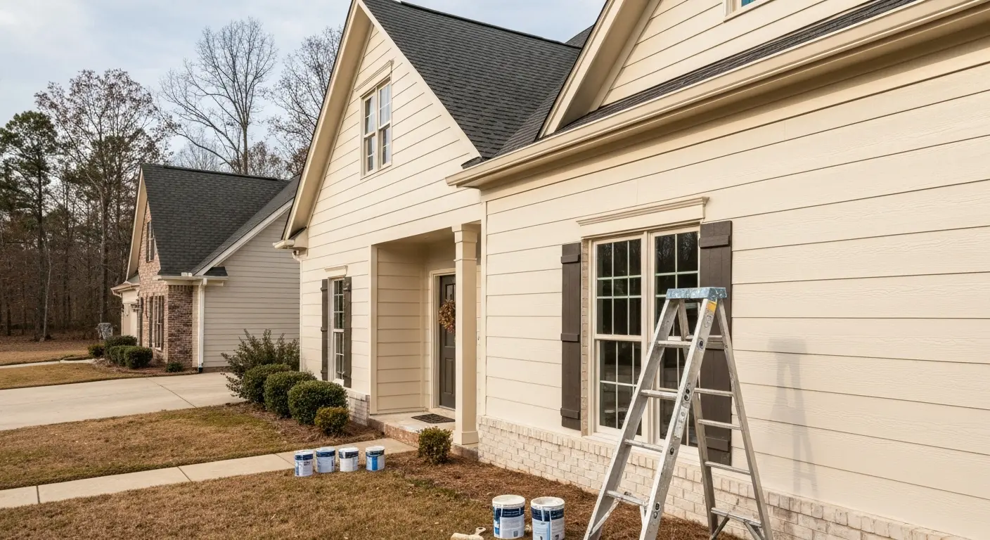 Exterior painting service