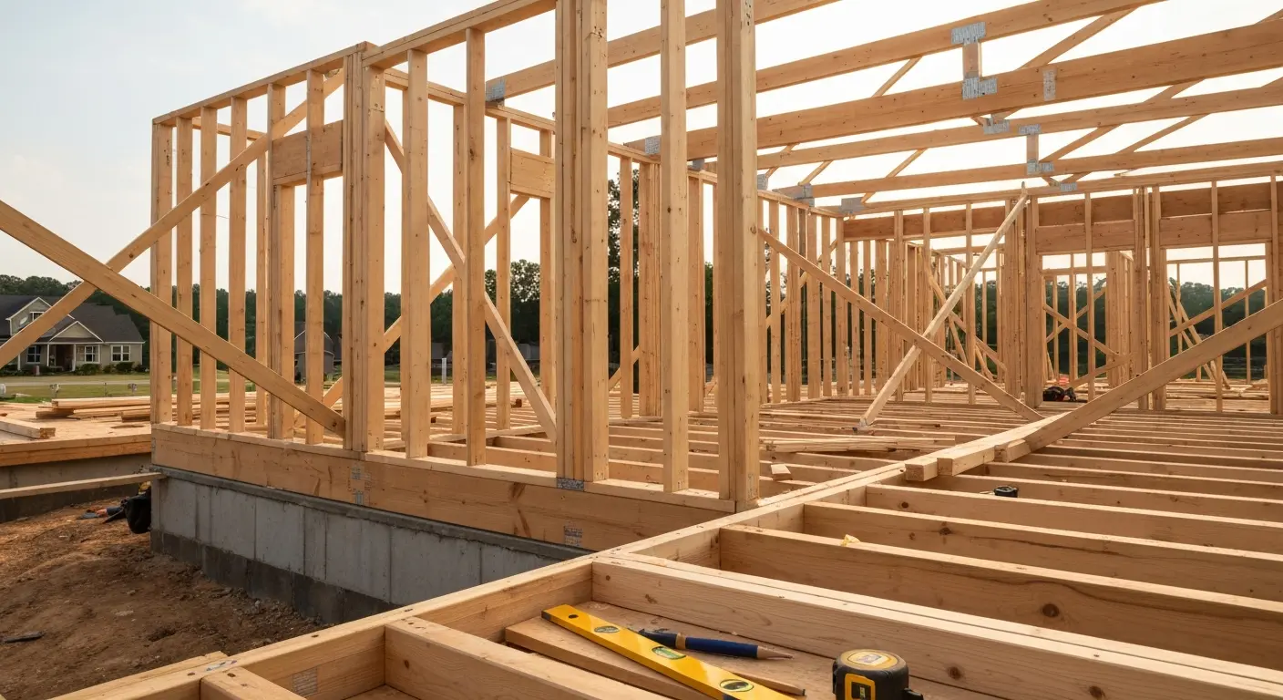 New construction framing