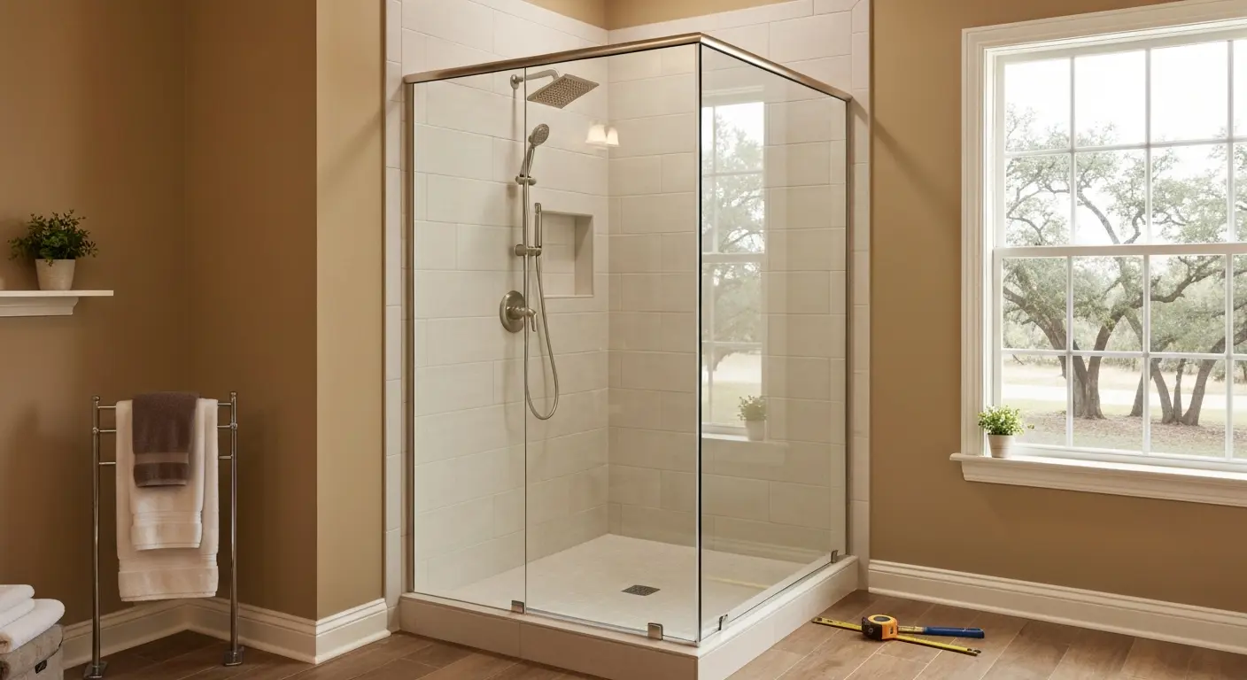 Shower and tub installation