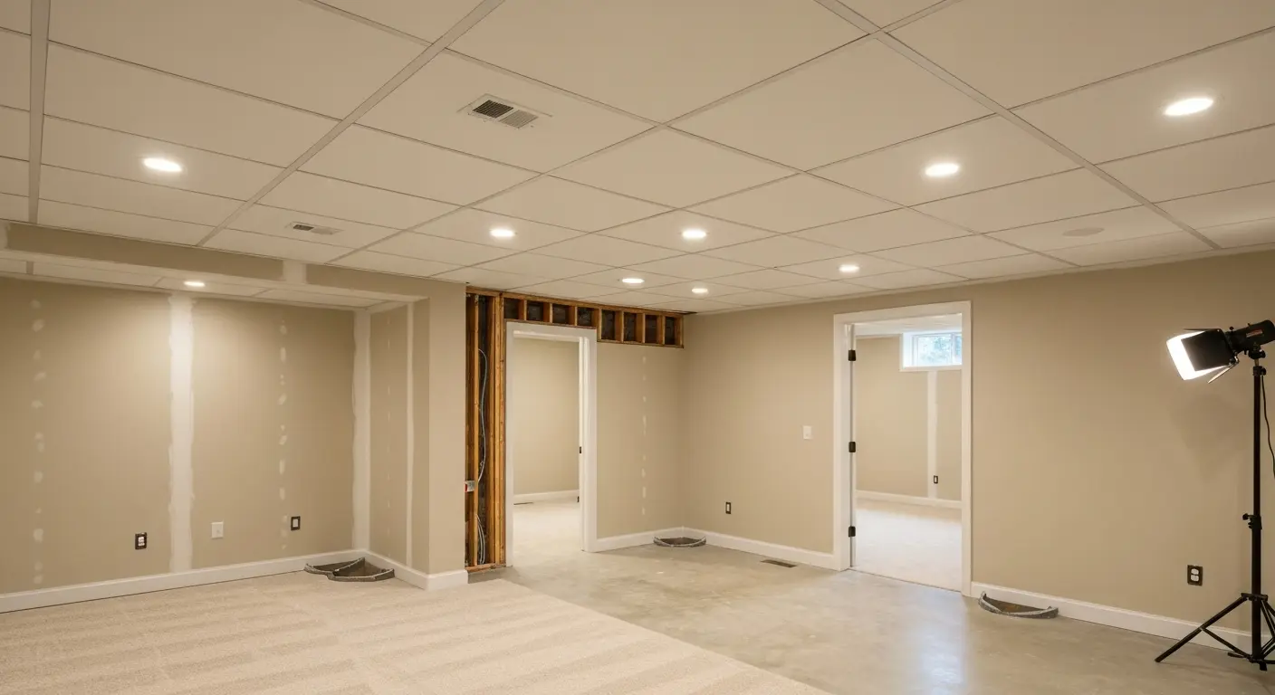 Basement finishing project
