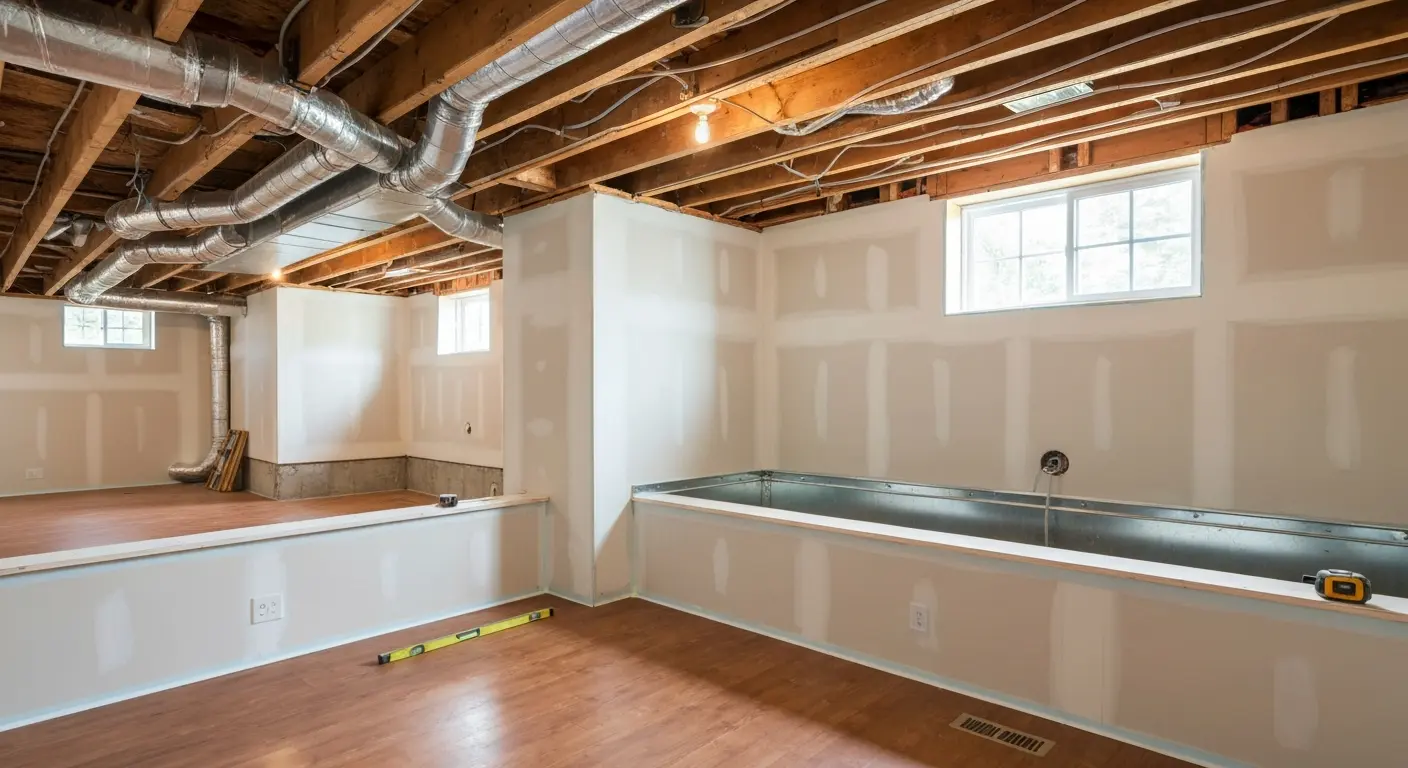 Basement finishing