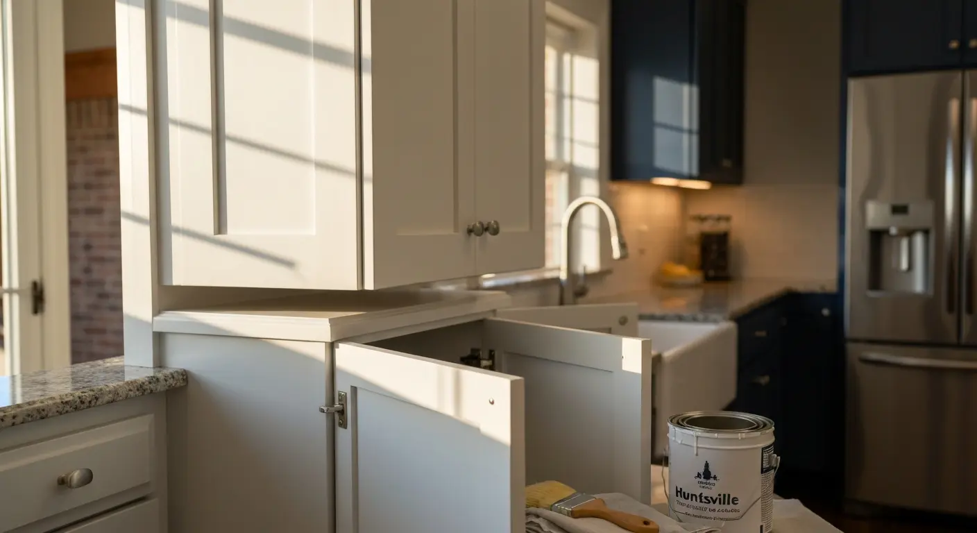 Kitchen cabinet painting service
