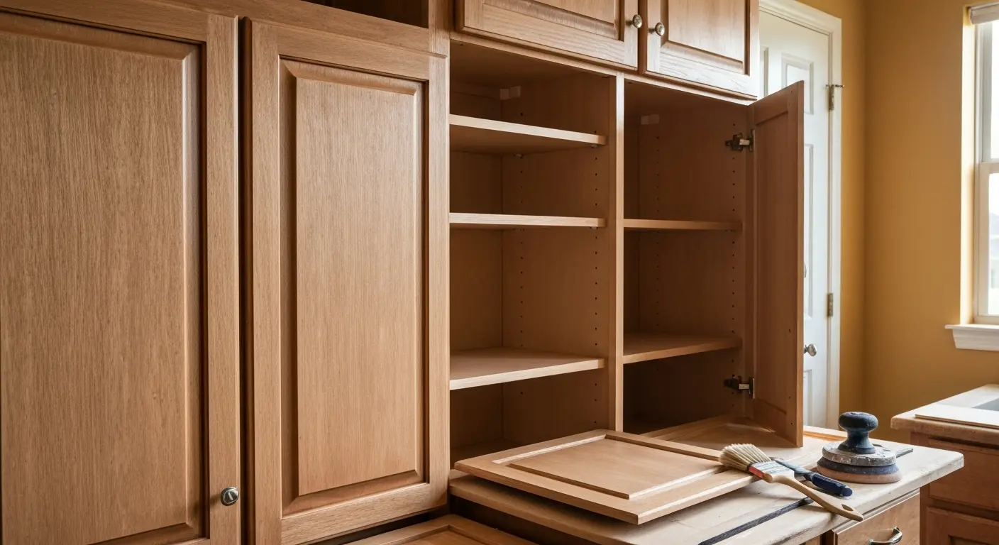 Cabinet refinishing
