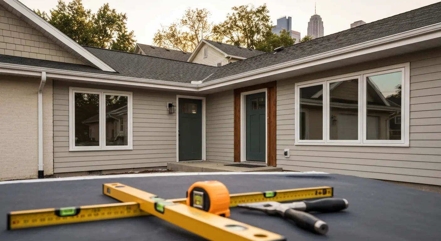Complete home exterior renovation