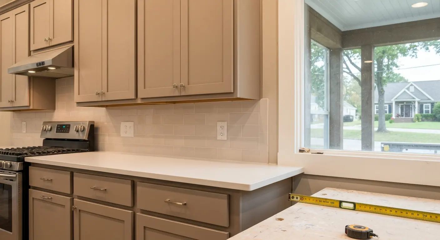 Kitchen remodeling project