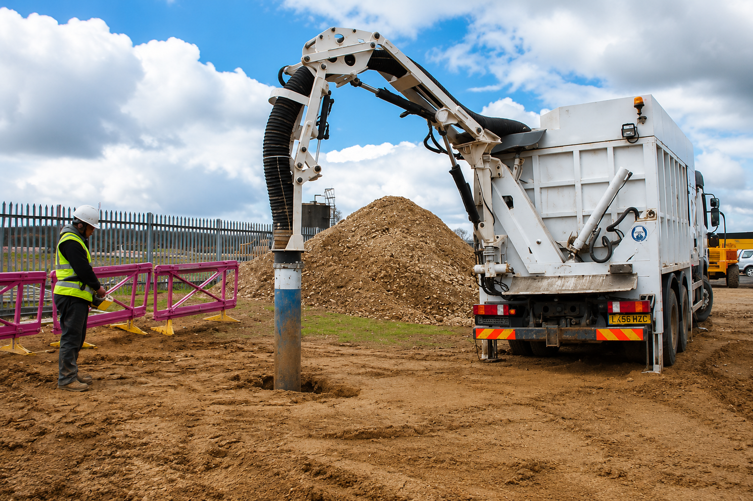 Hydrovac Excavation & Vacuum in Charlotte