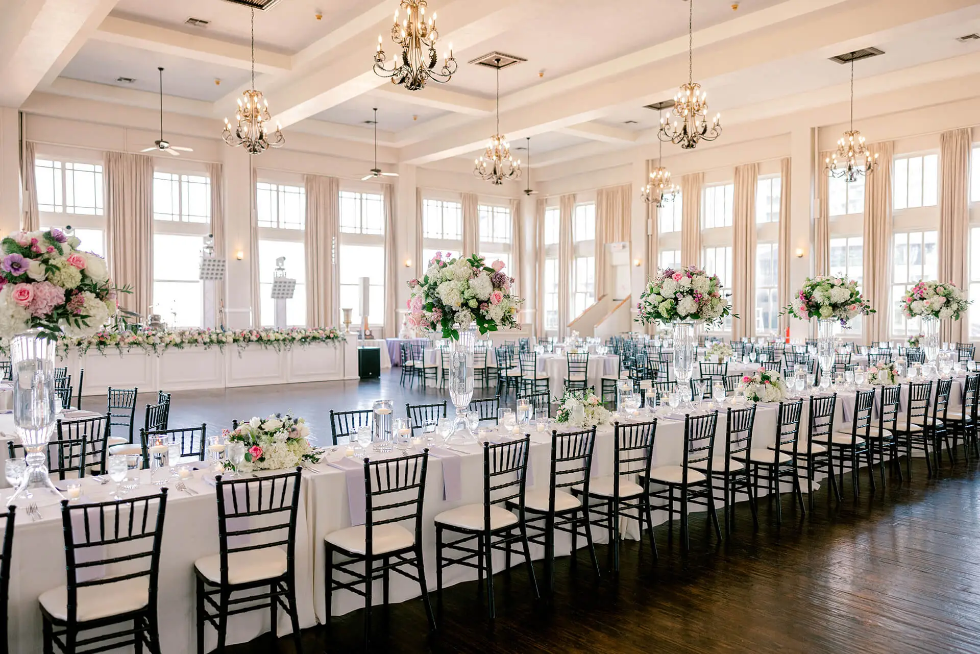 The Room on Main downtown Dallas skyline wedding venue