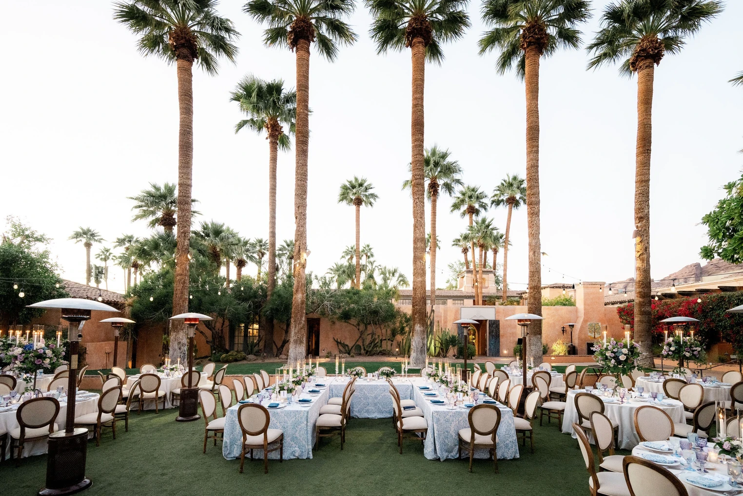 Royal Palms Resort Spa Phoenix Mediterranean garden wedding venue