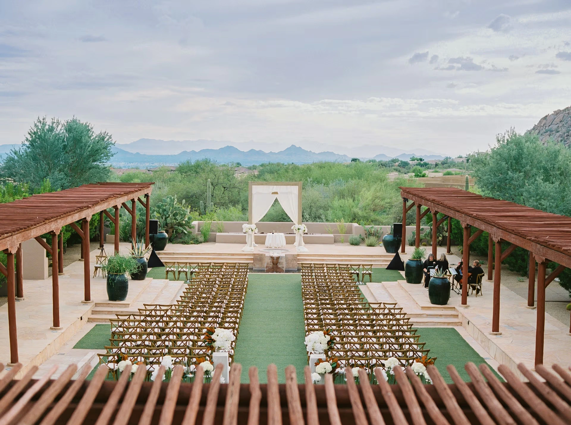 Four Seasons Resort Scottsdale Troon North Pinnacle Peak desert wedding venue
