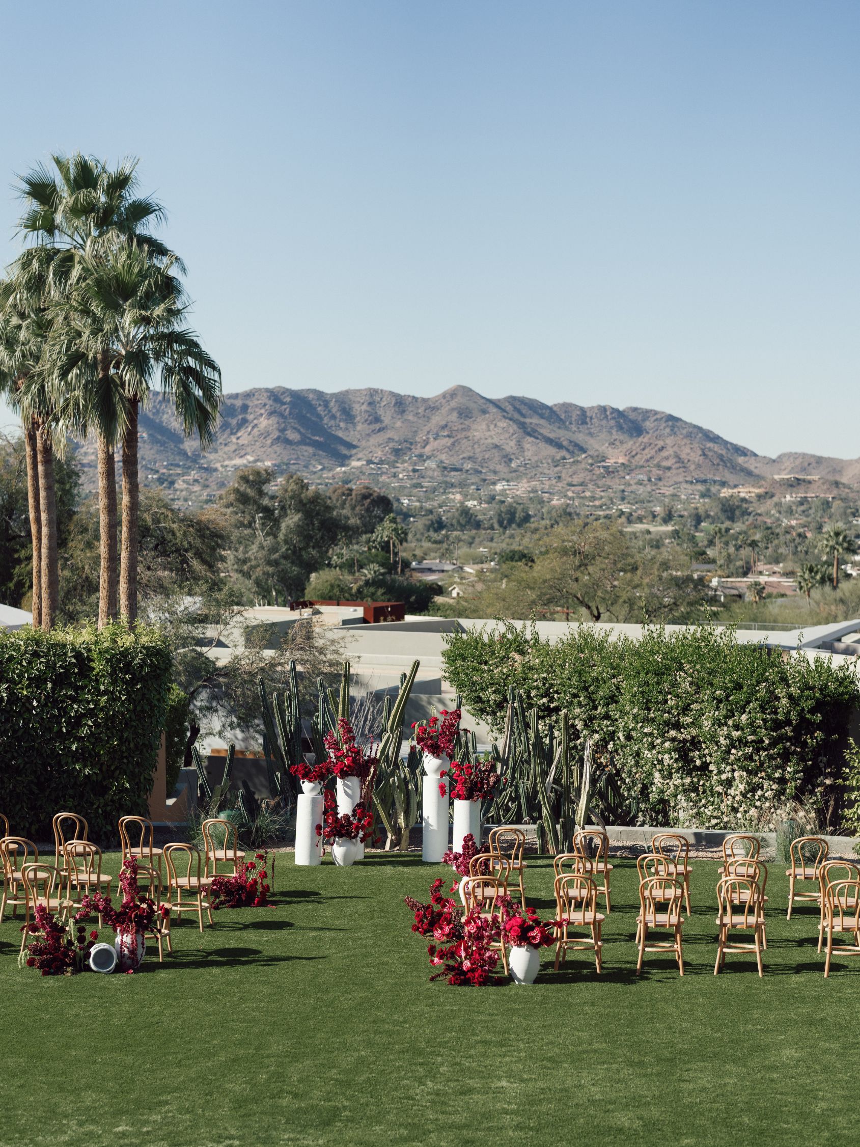 Sanctuary Camelback Mountain Resort Paradise Valley Arizona wedding venue
