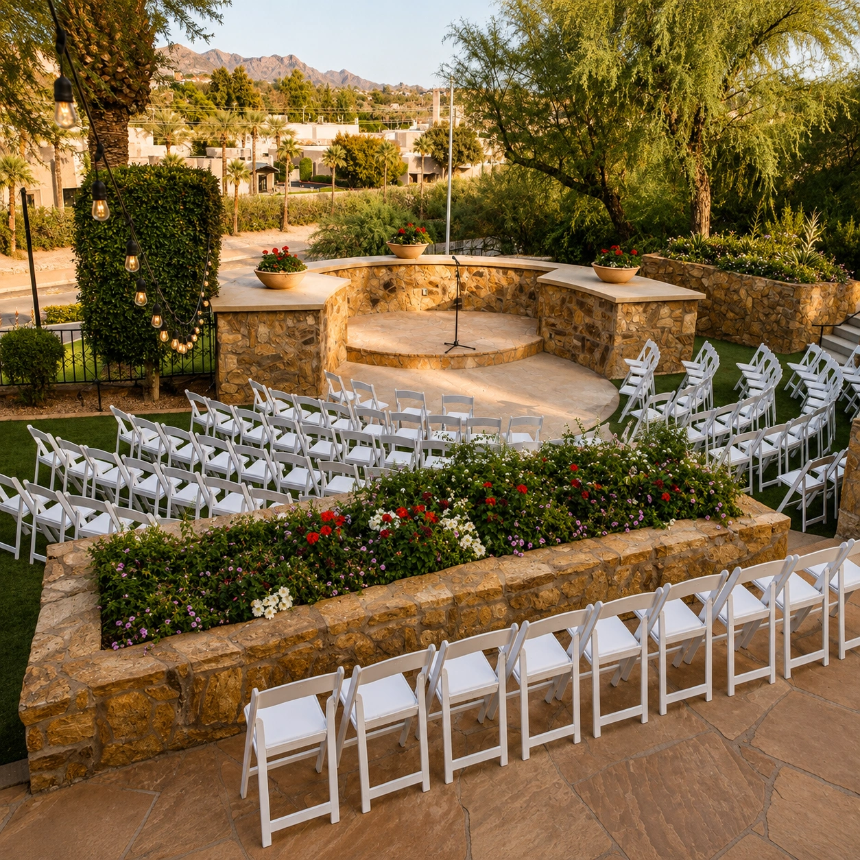 Wrigley Mansion Phoenix historic hilltop estate wedding venue