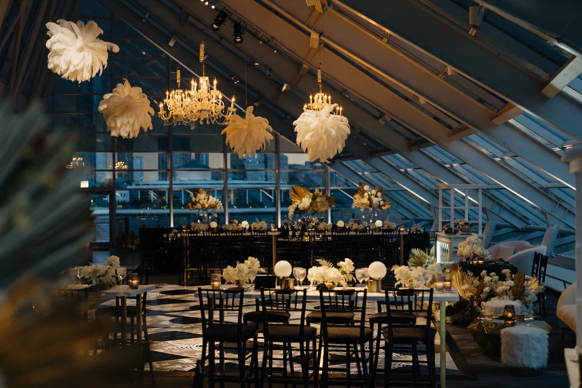 Adler Planetarium Chicago lakefront skyline wedding venue Museum Campus