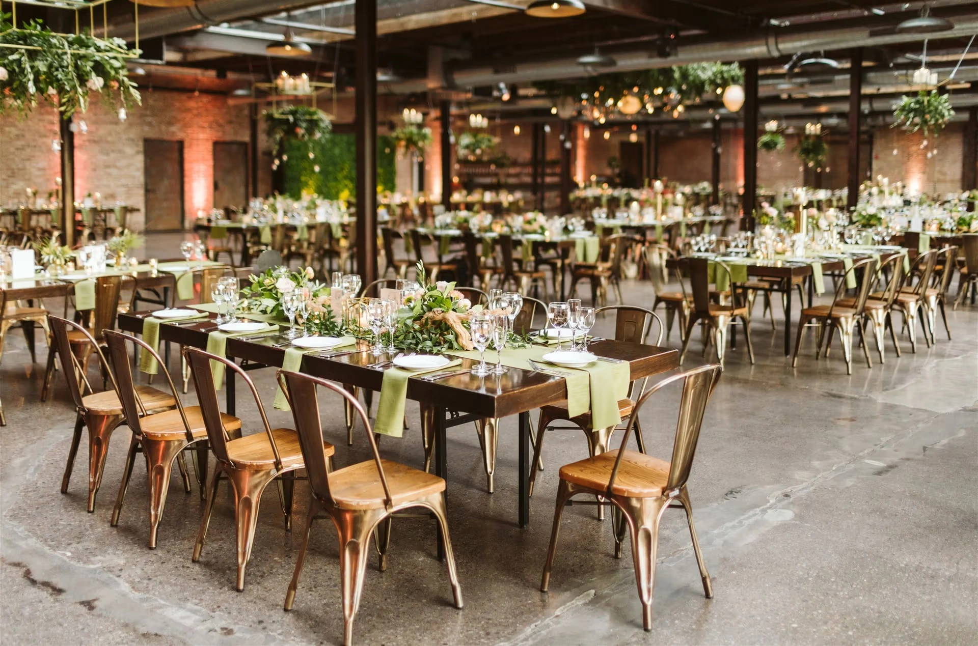 Morgan Manufacturing Chicago West Loop industrial wedding venue
