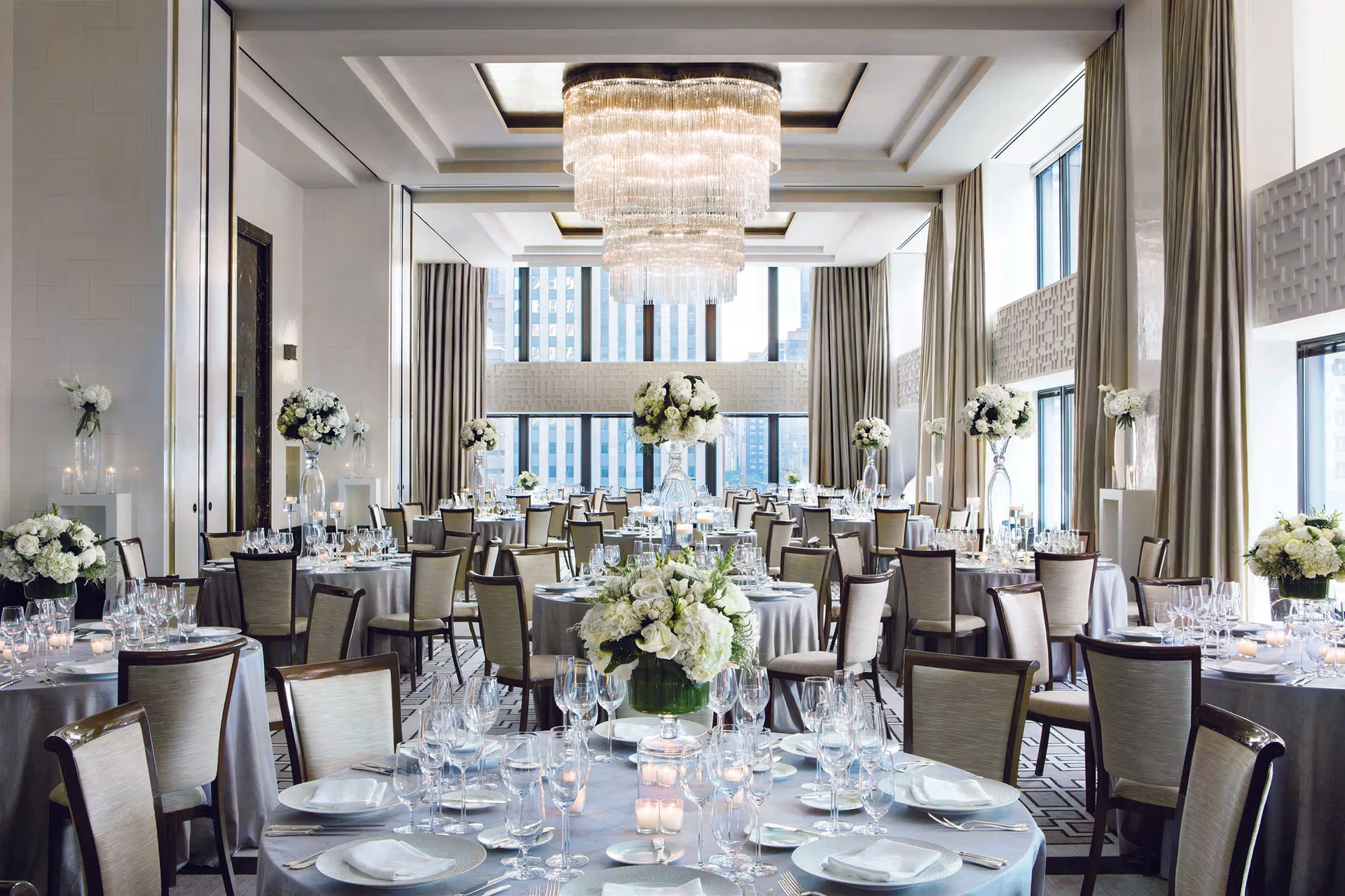 The Langham Chicago luxury five-star hotel wedding venue on the Chicago River