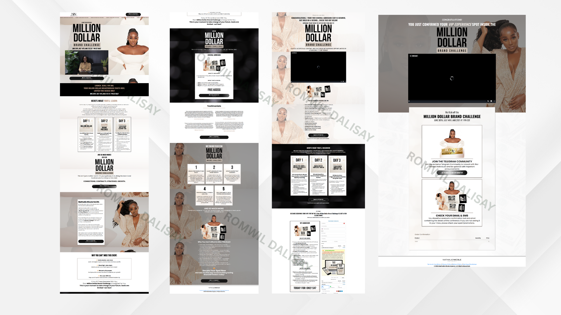 Landing page project