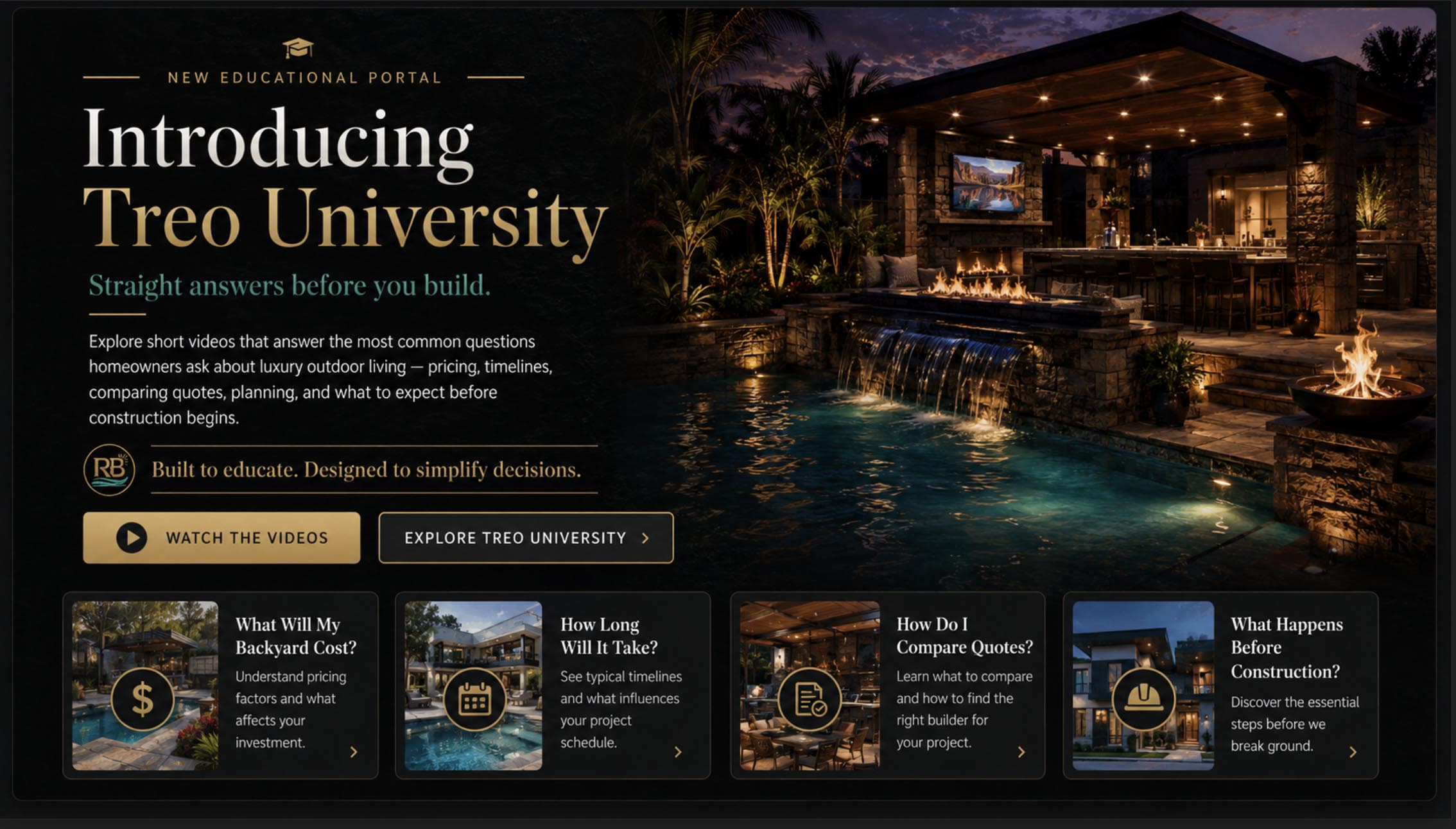 Introducing Treo University — explore the educational portal