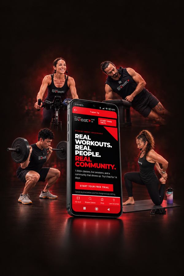 Studio SWEAT coaching app with coaches training
