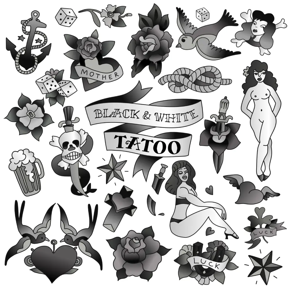 Various tattoo types that can be treated with laser removal