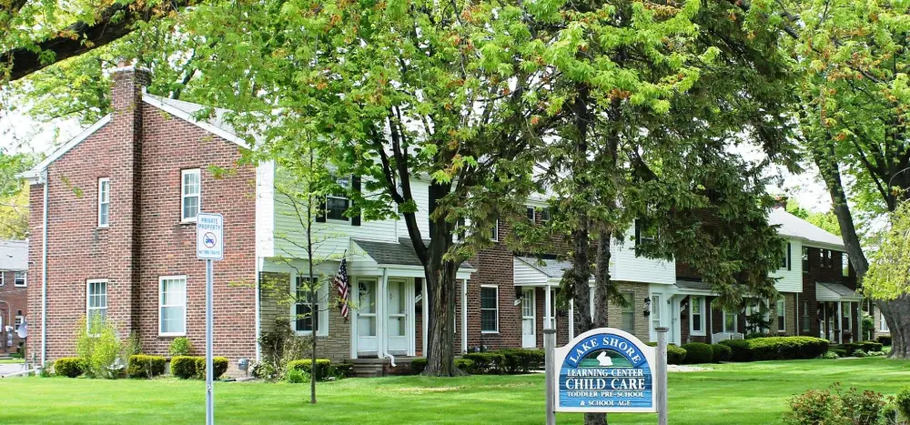 Residential neighborhood in Saint Clair Shores, MI