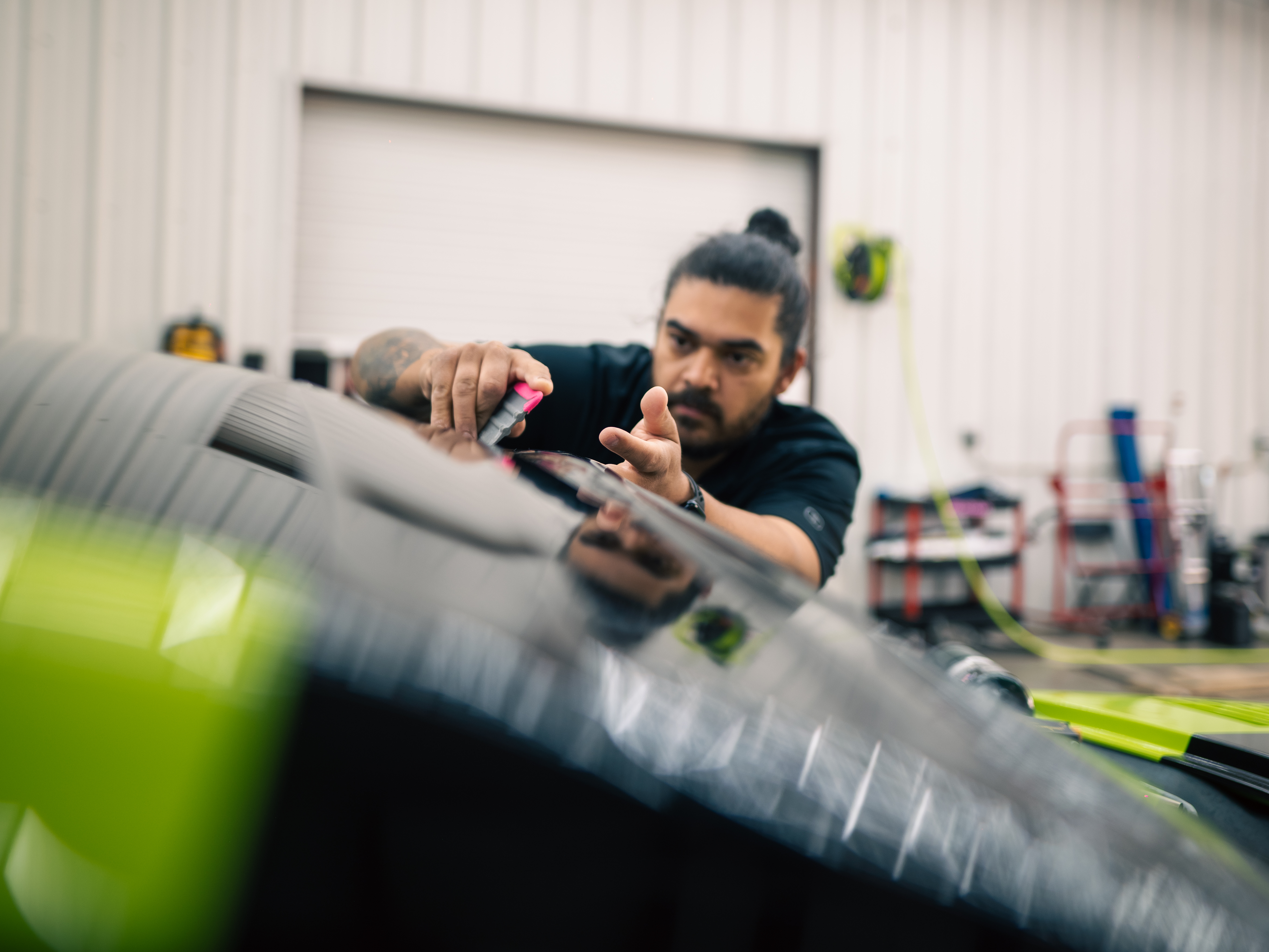 Ceramic Pro Amarillo window tinting shoot