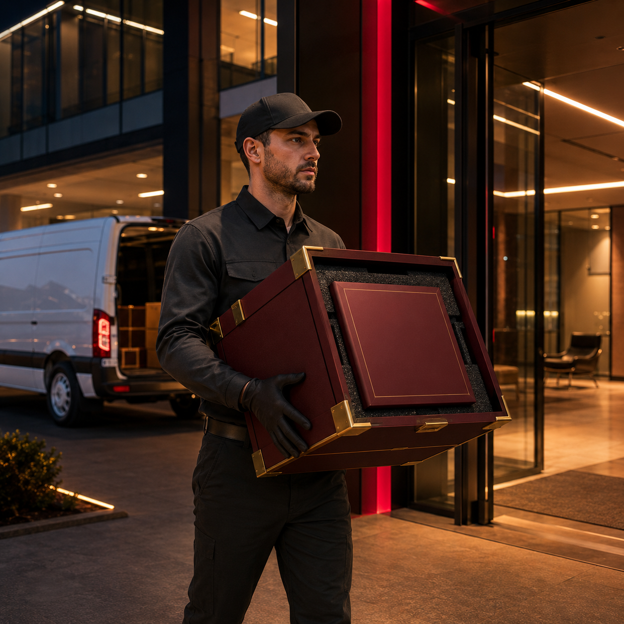 Real-time delivery tracking on laptop and mobile